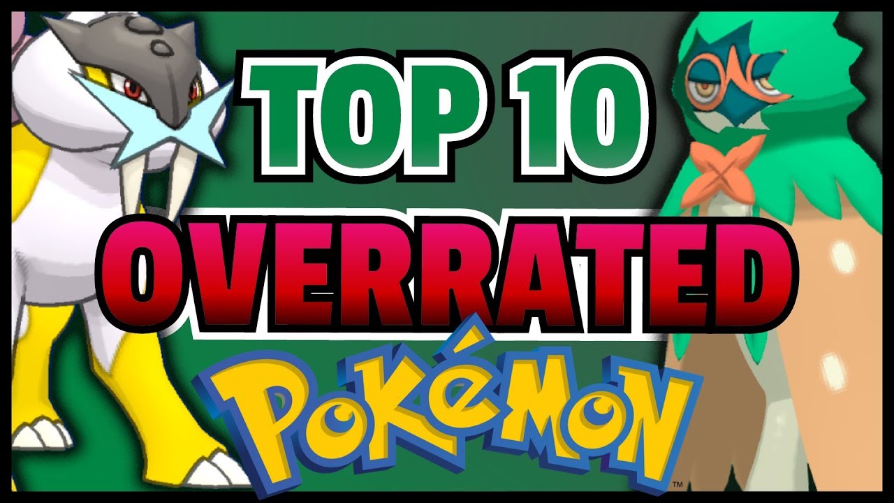 TOP 10 MOST OVERRATED POKEMON in Draft League Format w/ MattOshea & AAron2420