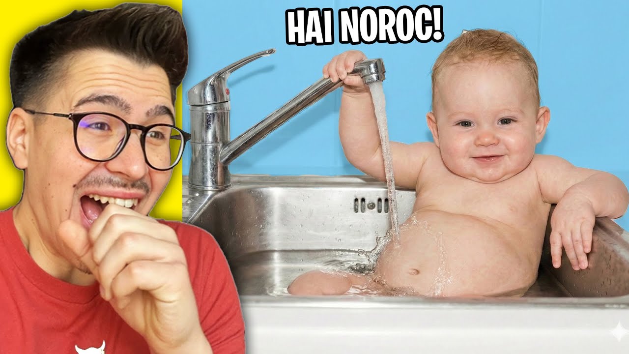 Incearca sa NU RAZI… sau faci tractiuni!