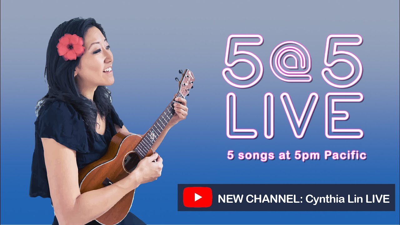 5@5 LIVE 🌺 live every Weds, 5 songs at 5pm Pacific