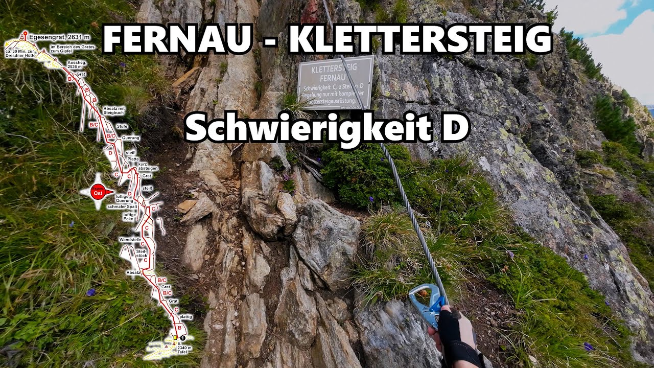 Klettersteig Fernau im Stubaital