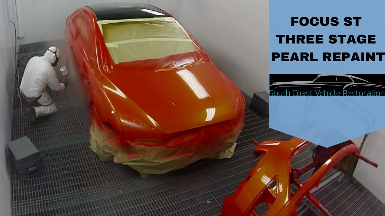 Focus ST Three Stage Pearl Repaint - SCV RESTORATION