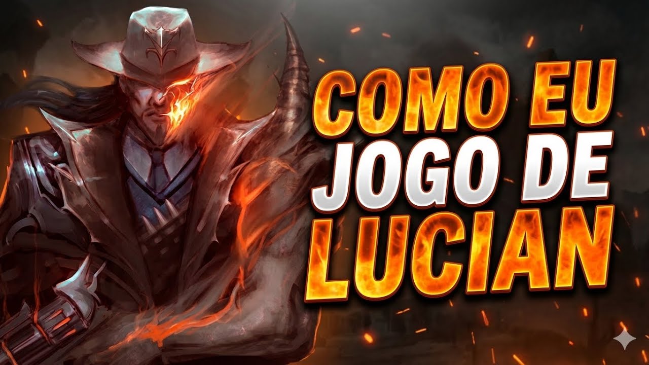 MOSTRANDO COMO UM LUCIN JOGA DE VERDADE KSKSKSK