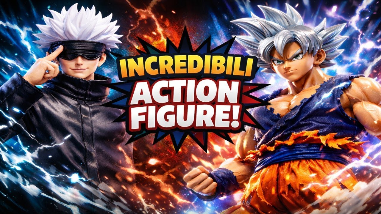 ACTION FIGURE DA ALIEXPRESS PT1!!!!!