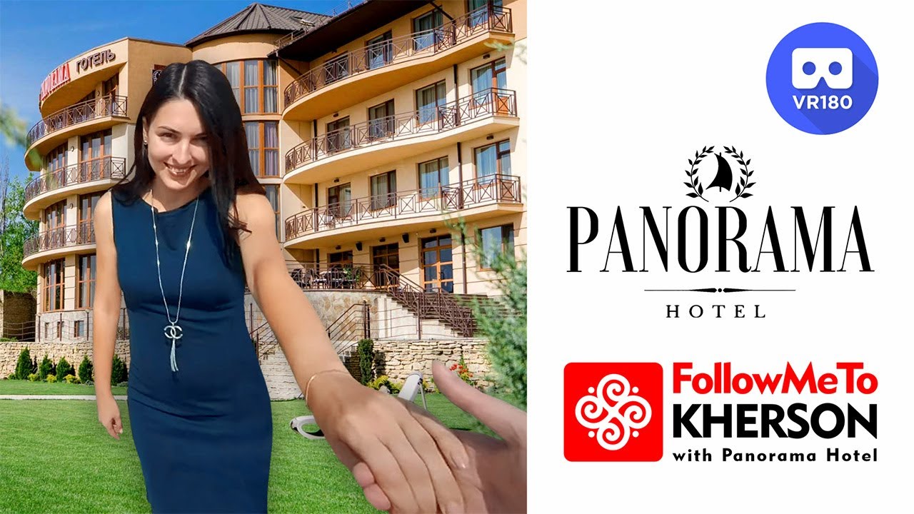 VR180 3D. Follow Me To Kherson. Panorama Hotel