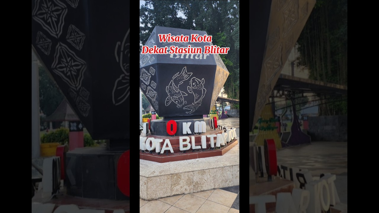 Wisata kota dekat Stasiun Blitar, apa aja?