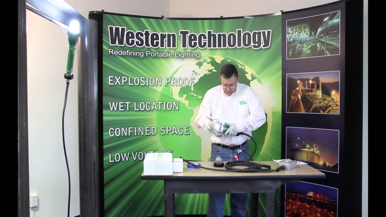 The STRIKER LED Explosion Proof Work Light by Western Technology.