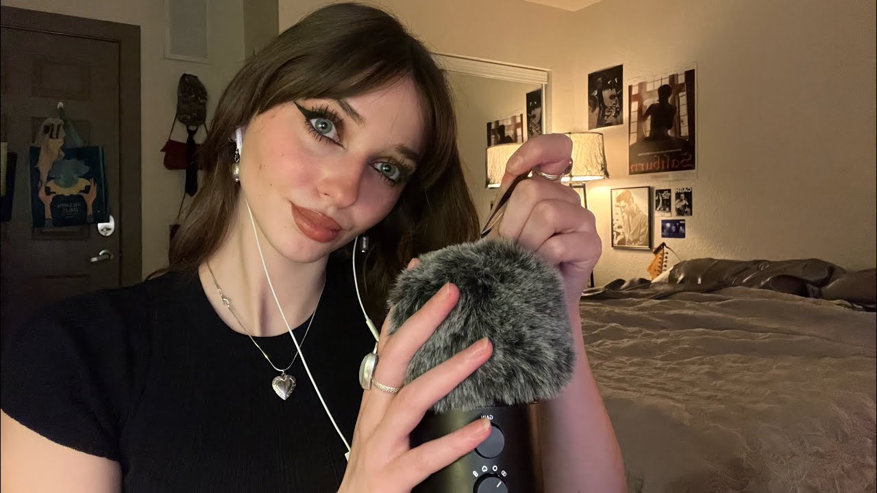 ASMR Bug Searching And Plucking + Mouth Sounds