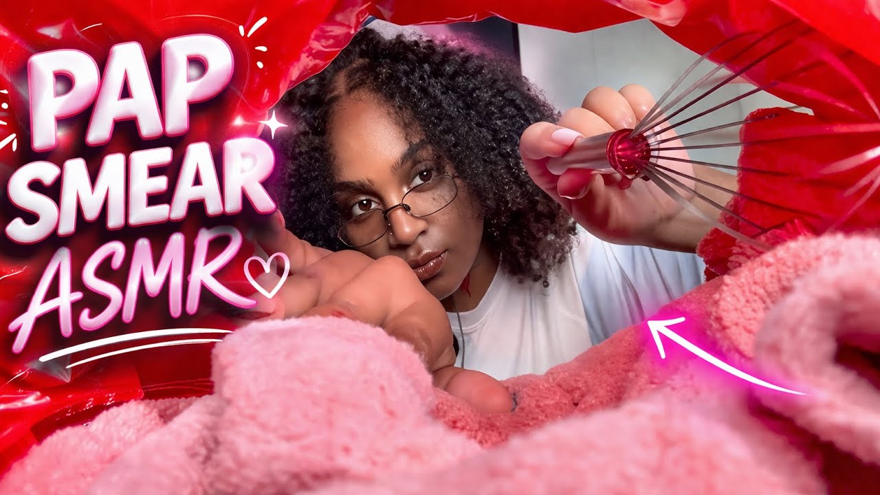 ASMR Gynecologist & BEST Pap Check-Up EVER 👩🏾‍⚕️🥼