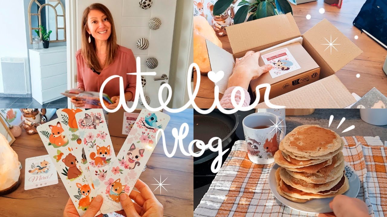 ATELIER VLOG ILLUSTRATRICE  N°12 🤍 Bureau tour , randonnée et illustration jeunesse 🤍