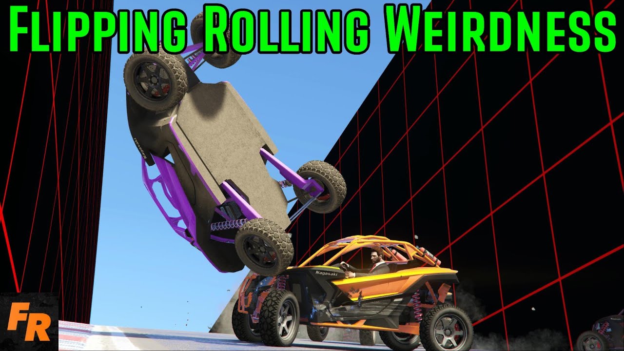 Flipping Rolling Weirdness - Gta 5 Racing