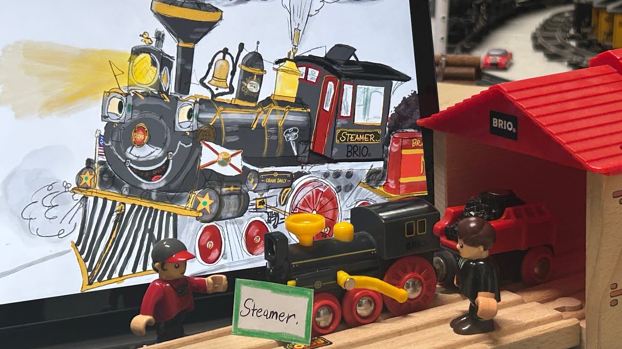 ПОЛНАЯ история паровоза Steamer (специальный выпуск к 10-летию)