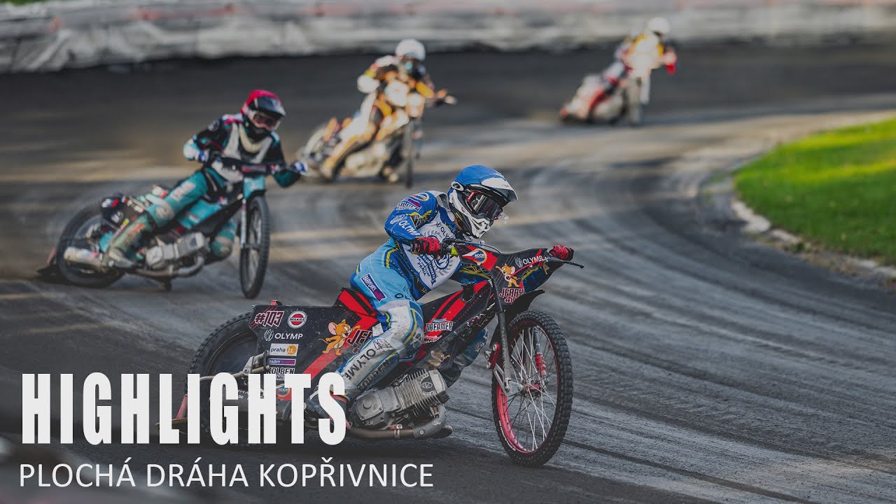 Plochá dráha Kopřivnice 2024 - 1. liga družstev - highlights video (Nikon Z8 and DJI Action 4)