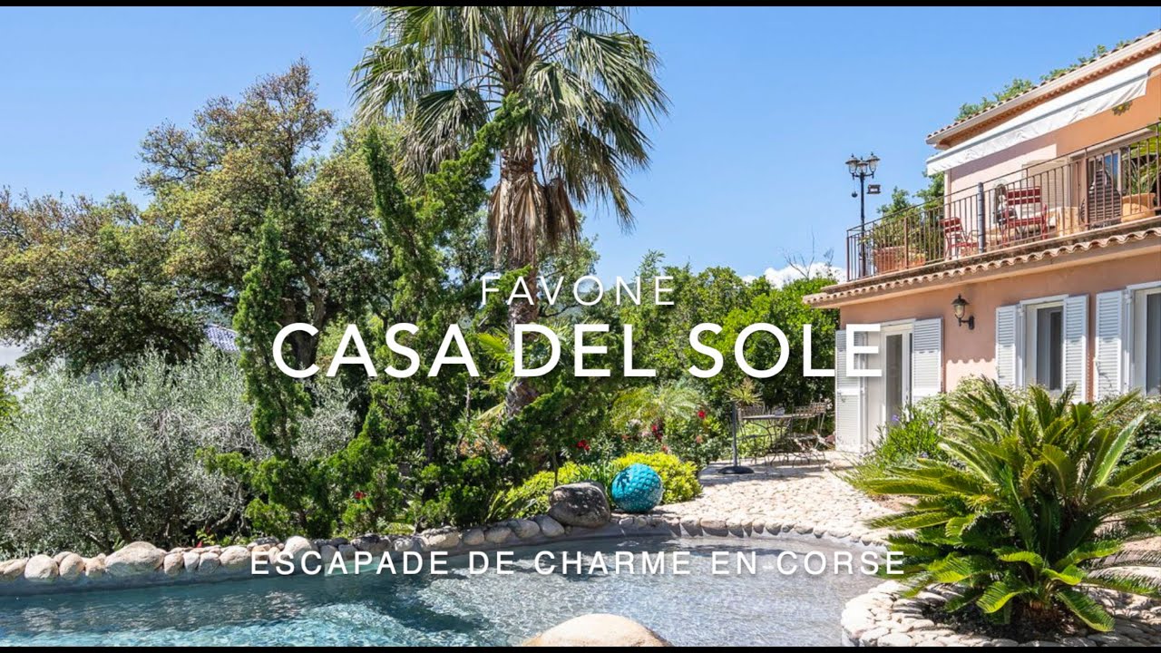 Casa del Sole à Favone - Chambres  d'hôtes de charme en Corse du Sud