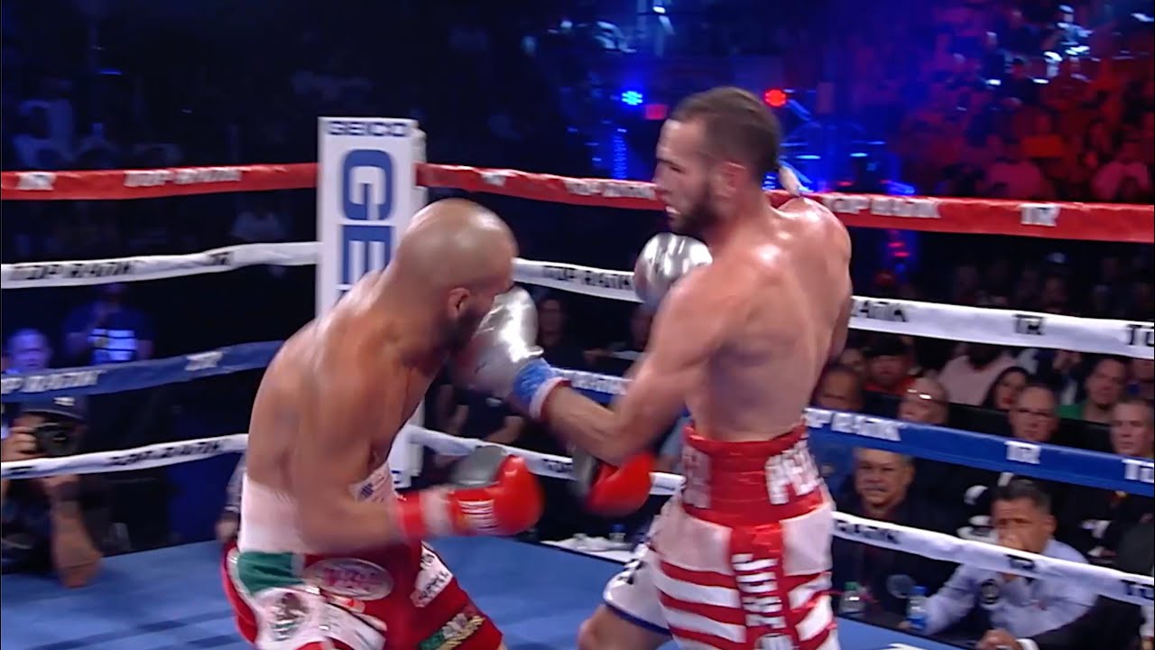 LOOK BACK AT JOSE PEDRAZA DISHING OUT A BEATING ON RAY BELTRAN (FIGHT HIGHLIGHTS) 🥊