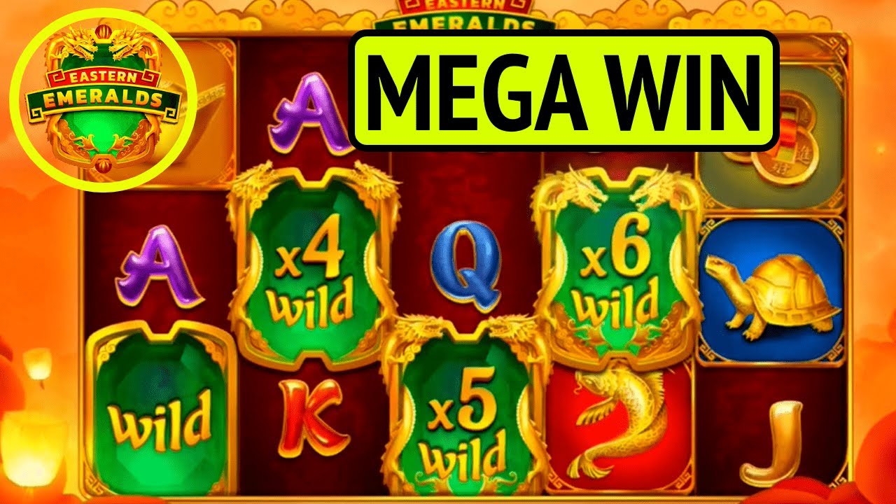 MEGA WIN On Eastern Emeralds | Quickspin Slot ($0.20 bet)