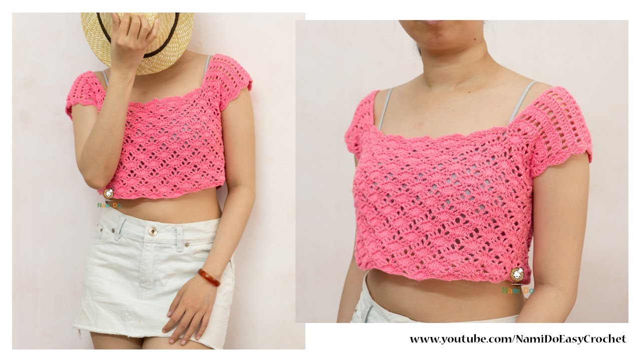 Easy Crochet for Summer: Crochet Dress #09 [PART 1] + Crochet Crop Top #30