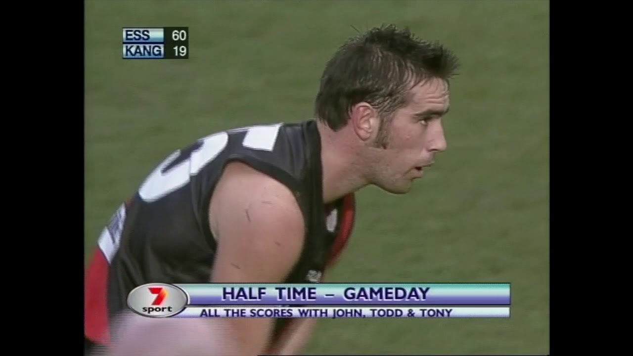 Essendon Highlights - Rd 13 2000 v Kangaroos