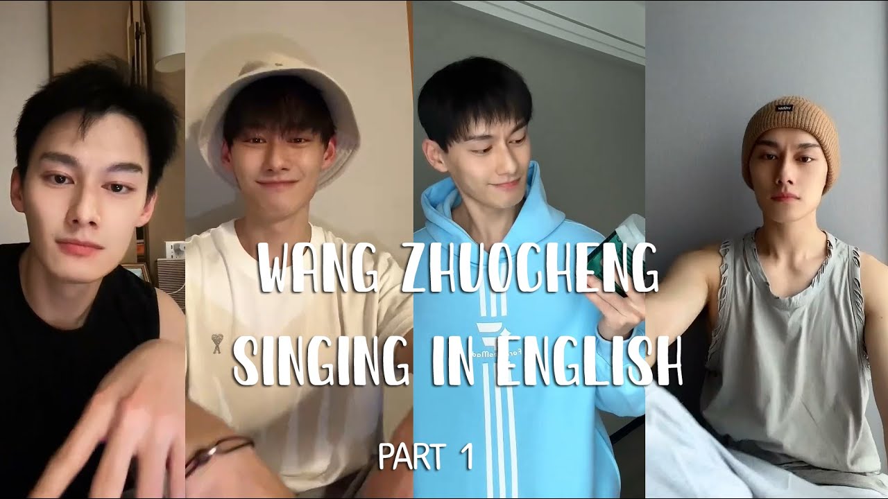 Wang Zhuocheng's singing in English is amazing ❤️ | Part 1