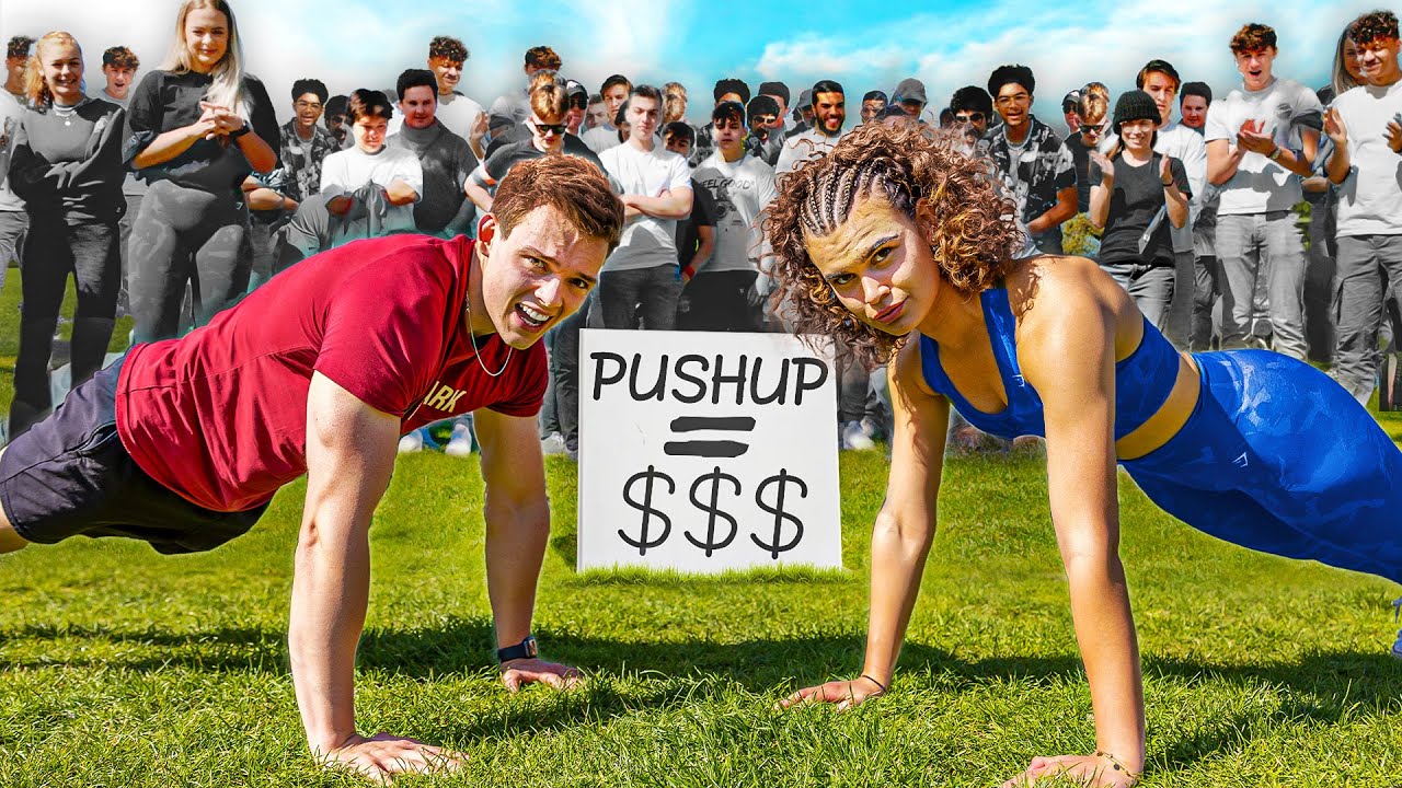 Beat The Push up Challenge, Win $3000