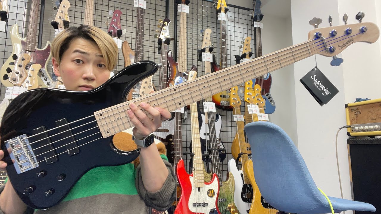 SadowskyのJBじゃない24Fの5弦ベースが実は名作【ML24 MS5】