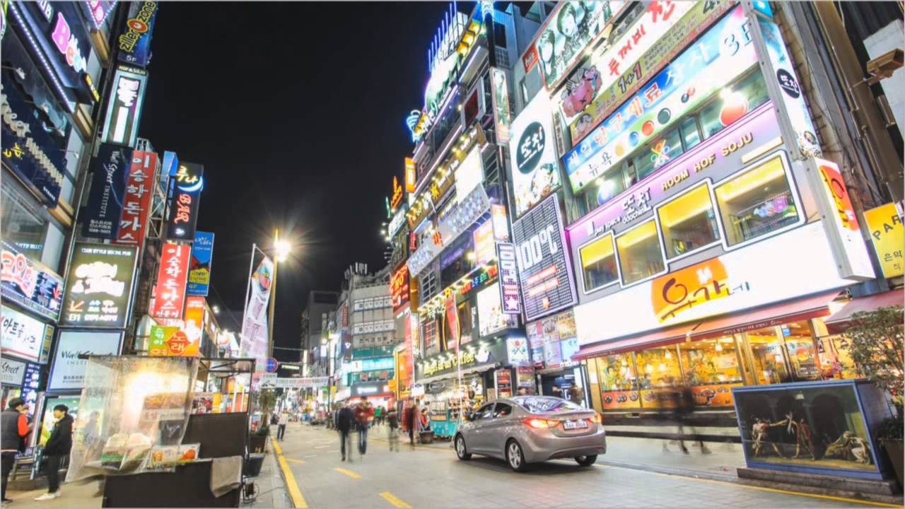 Fast-travel @ Neon City [Busan, Time-Lapse]
