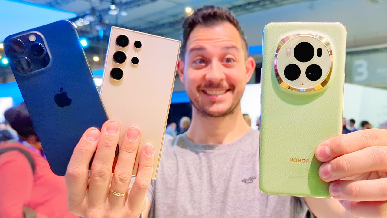 Honor Magic 6 Pro vs Samsung S24 Ultra vs iPHone 15 Pro Max 🔥
