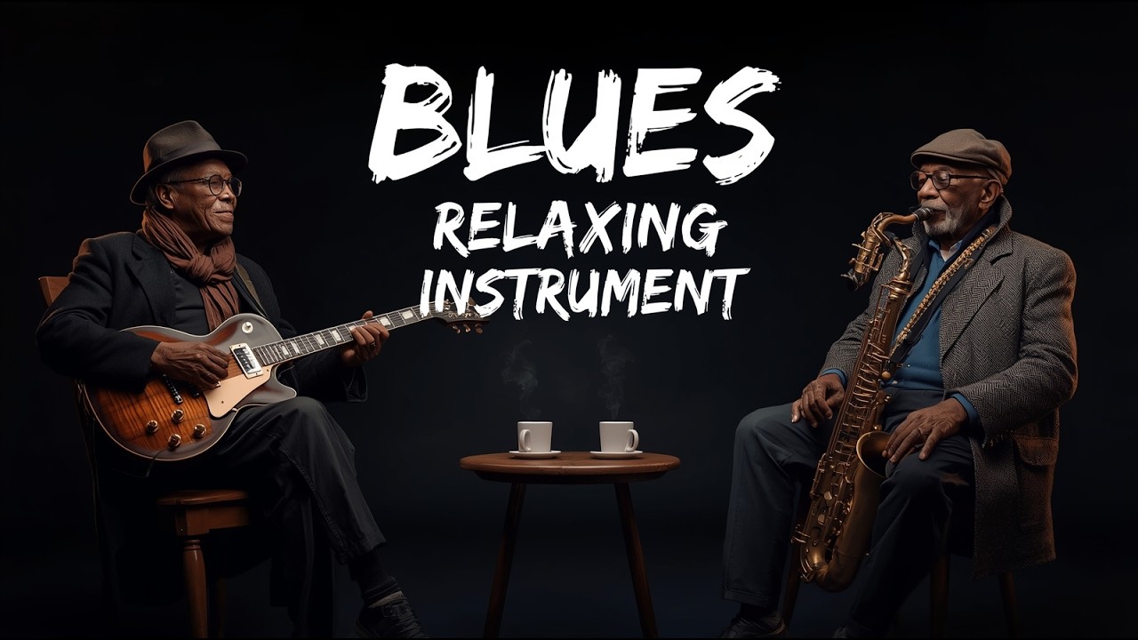 Deep Blues Guitar Instrumental – Slow, Soulful & Relaxing #486
