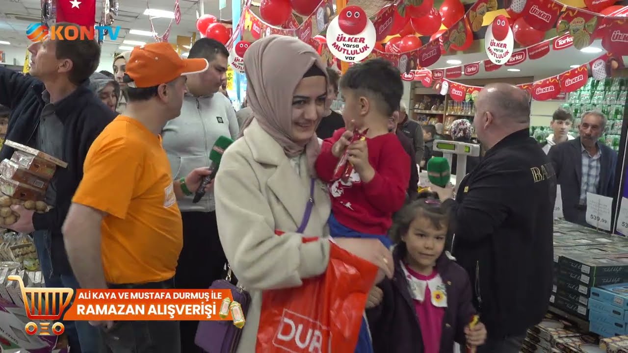 ALİ KAYA ve MUSTAFA DURMUŞ İLE RAMAZAN ALIŞVERİŞİ  23  13 MART 2026