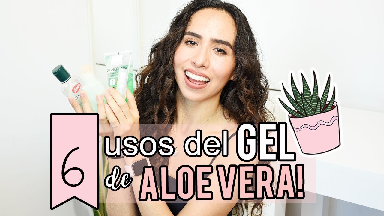 6 USOS DEL GEL DE ALOE VERA EN EL CABELLO RIZADO!