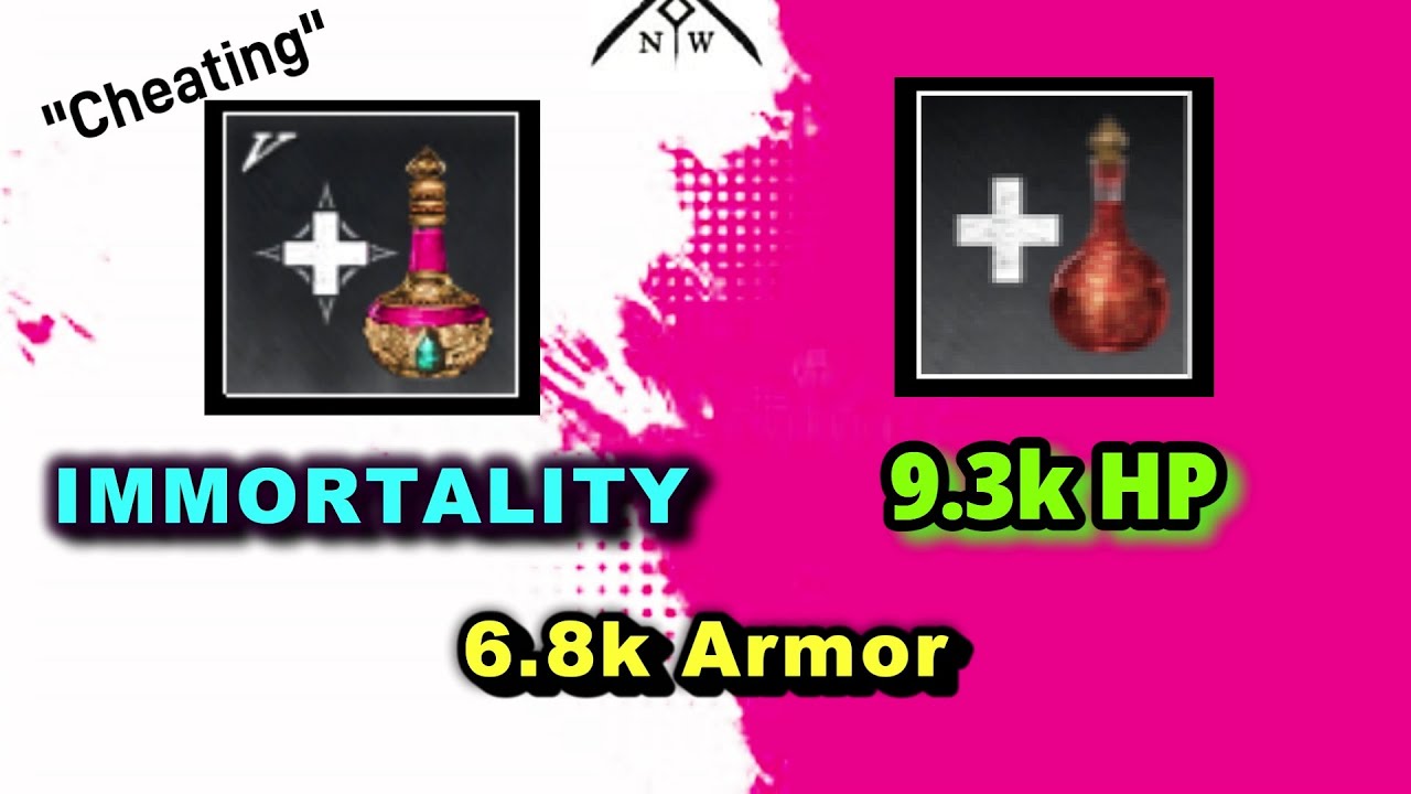 SnS/Flail Solo Tank 1vs All of them / IMMORTAL Distiller / New World Aeternum