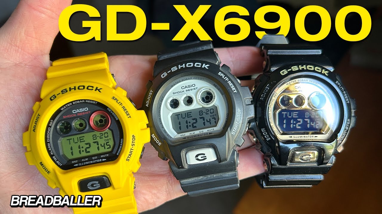When G-Shock Supersized the 6900 - GD-X6900
