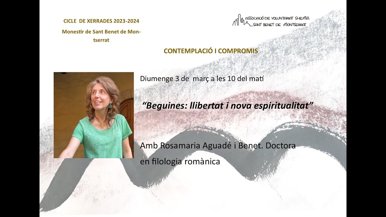 BEGUINES, LLIBERTAT I NOVA ESPIRITUALITAT. Rosamaria Aguad&eacute;  i Benet