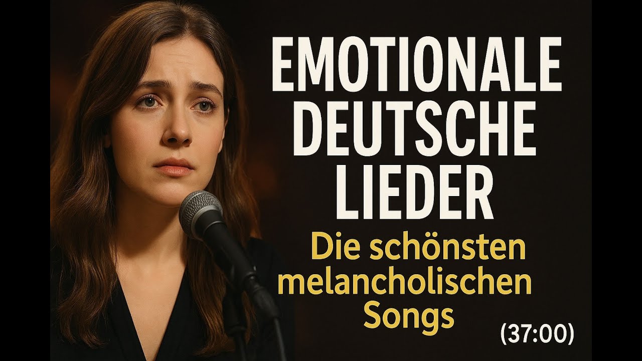 Emotionale deutsche Lieder – Die schönsten melancholischen Songs (37 Minuten) 💔