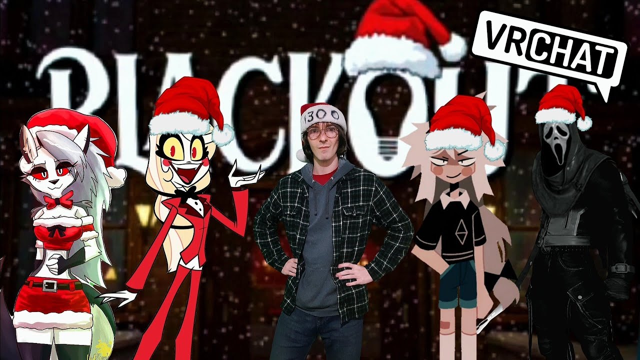 A HOLIDAY IN THE MANSION // BLACKOUT - CHRISTMAS 2025 UPDATE | VRCHAT W/The1300Crew