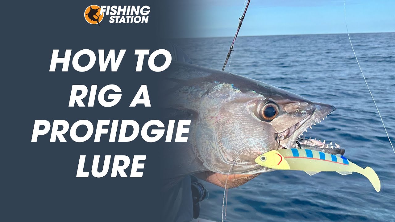 How to rig a Trophy Hunter Profidgie Tuna Lure