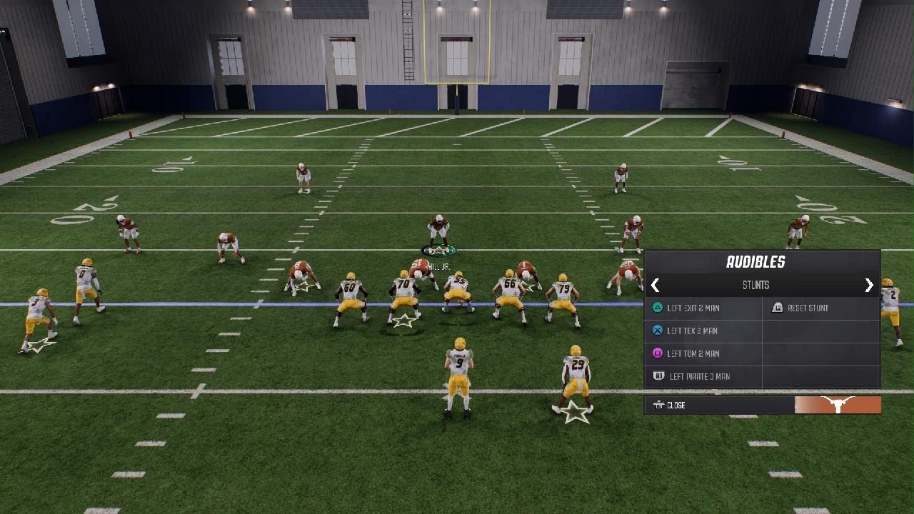 The Best Blitz in CFB 26 - Texas 4 Man Stunt
