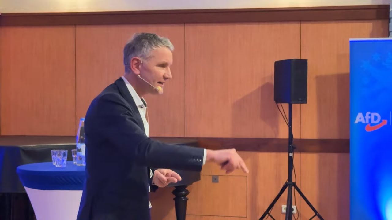 AfD Bürgerdialog Björn Höcke & Antifa Gegendemo Sonderhausen 27.1.26