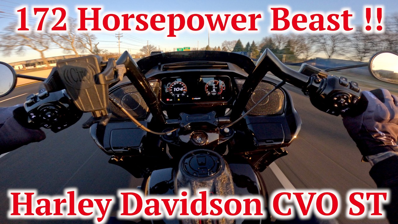 Это самый быстрый Harley Davidson, на котором я когда-либо ездил!!