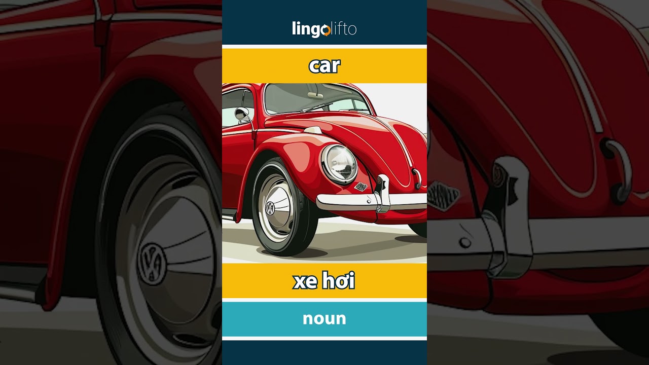 🇬🇧🇻🇳 car - xe hơi : vocabulary builder : learn English : h&atilde;y học tiếng Anh