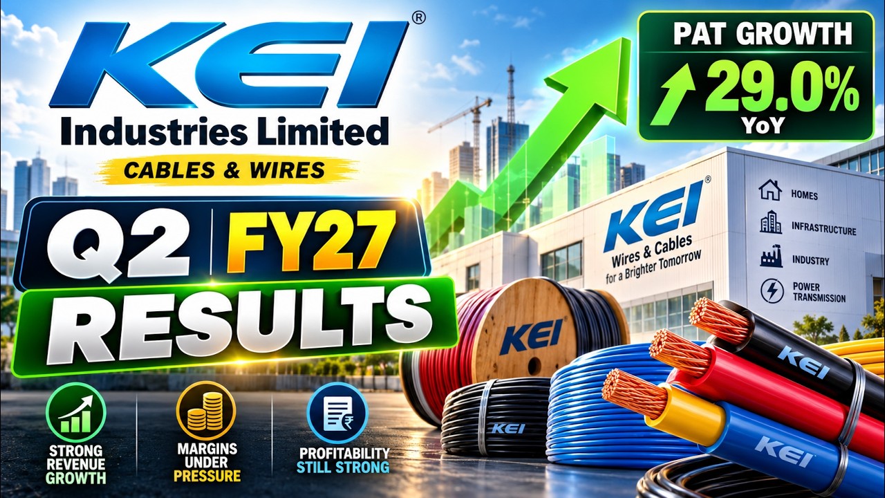 Результаты KEI Industries за 2 квартал 2027 финансового года: выручка взлетела на 37%! Скрытое па...