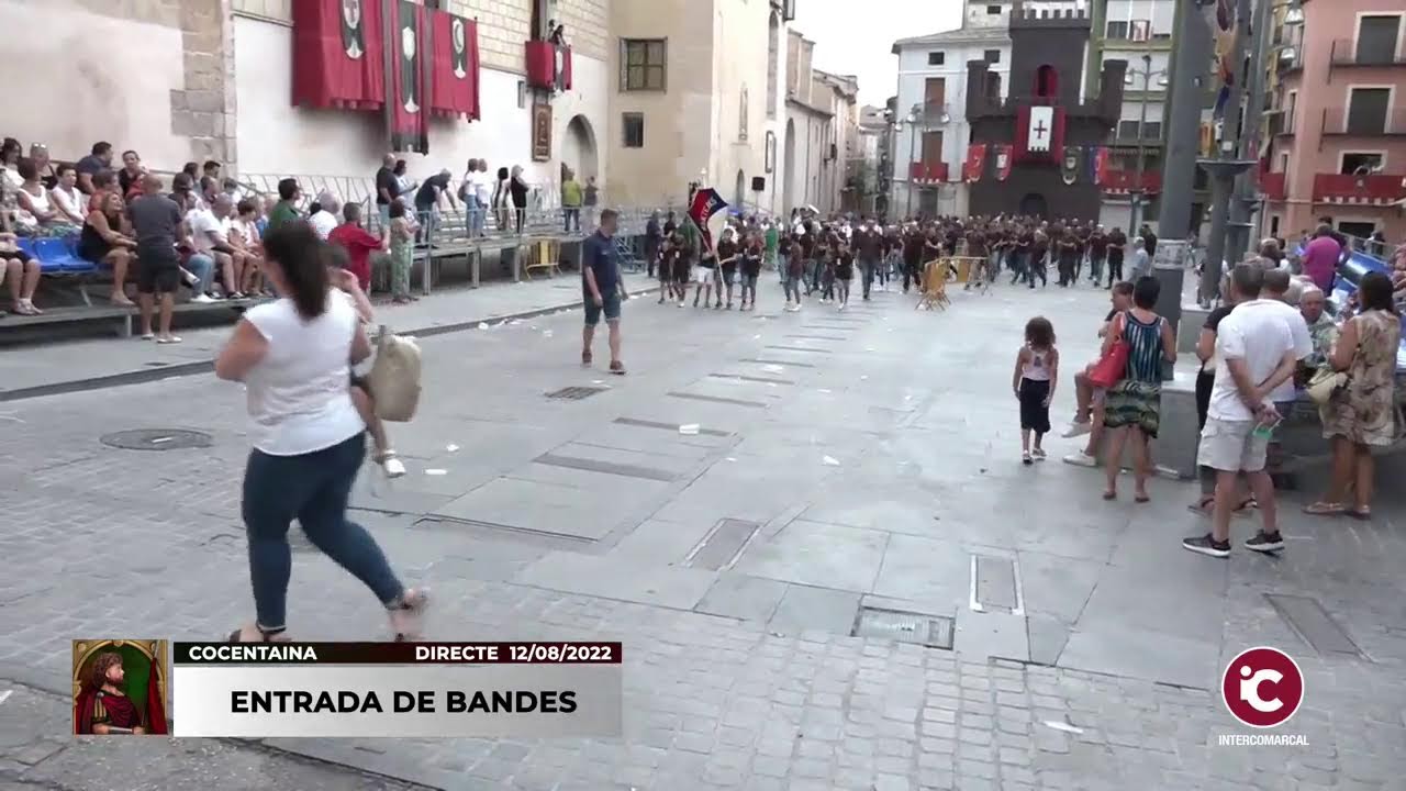 DIRECTE #Cocentaina: Entrada de Bandes - Himne de Festes