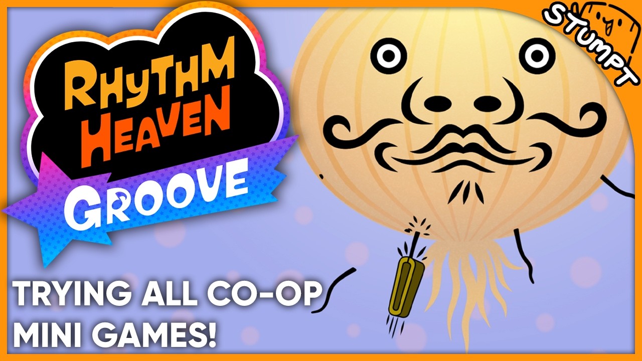 Trying All The Co-op Mini-Games in Rhythm Heaven Groove!