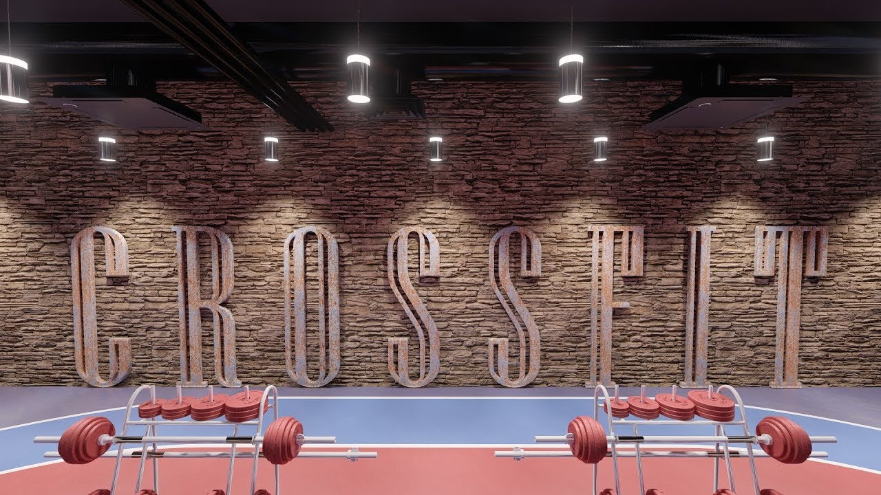 Gym Center Interior Design Visualisations