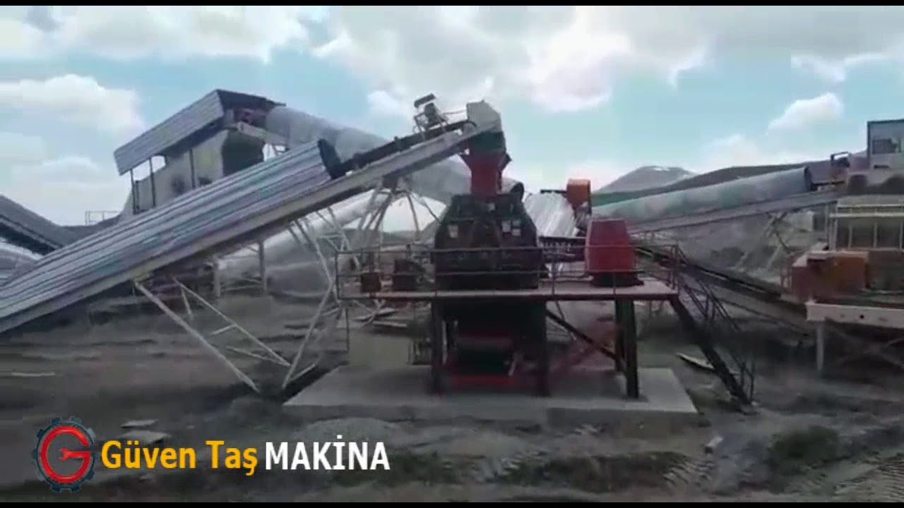 Satılık Tersiyer Kırıcı  Kum Makinası - Güven Taş Makina