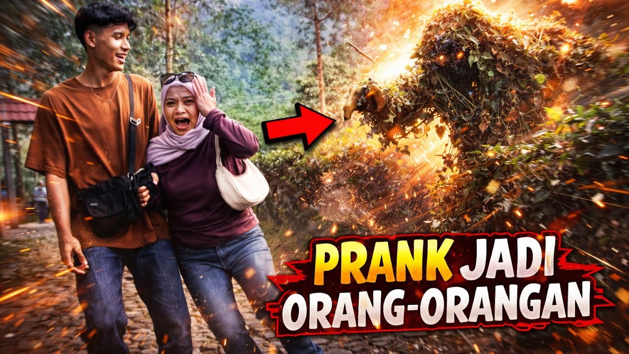 Ekspresi kamu bikin orang tertawa aja... || Prank Manusia Pohon