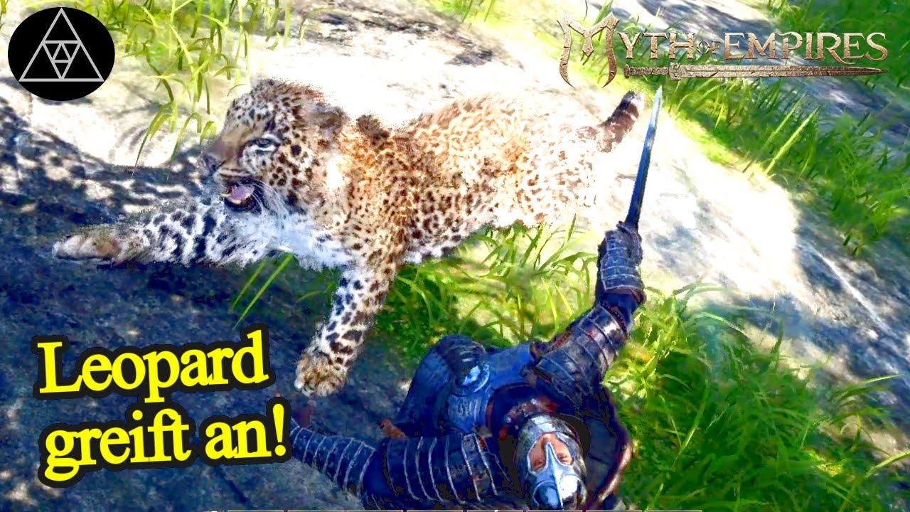 Leoparden-Angriff! NPCs betäuben & zähmen! ► E10 Myth of Empires Gameplay