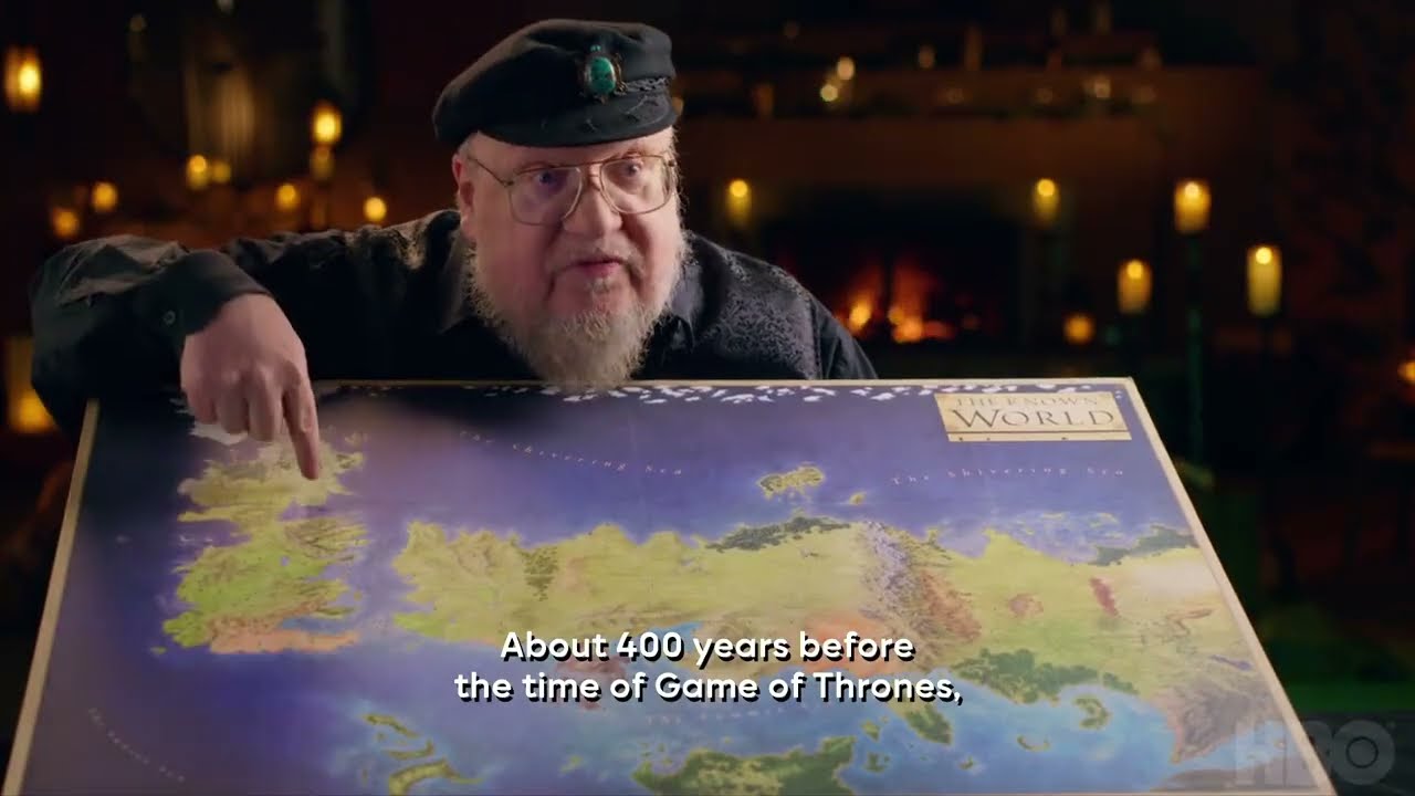George R.R. Martin explains the Doom of Valyria 🐉 🌋 #GameOfThrones