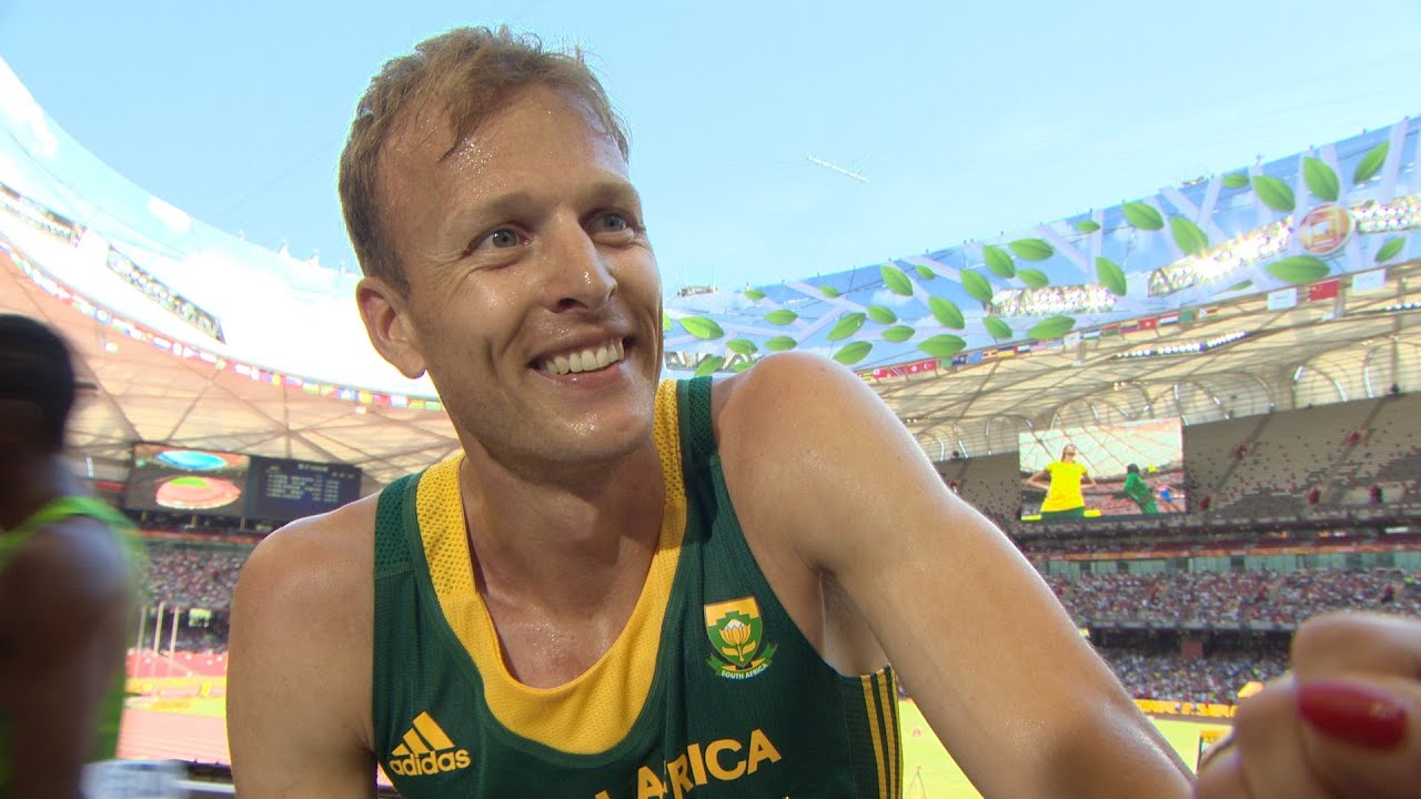 WCH 2015 Beijing - Johan Cronje RSA 1500m Heat 1