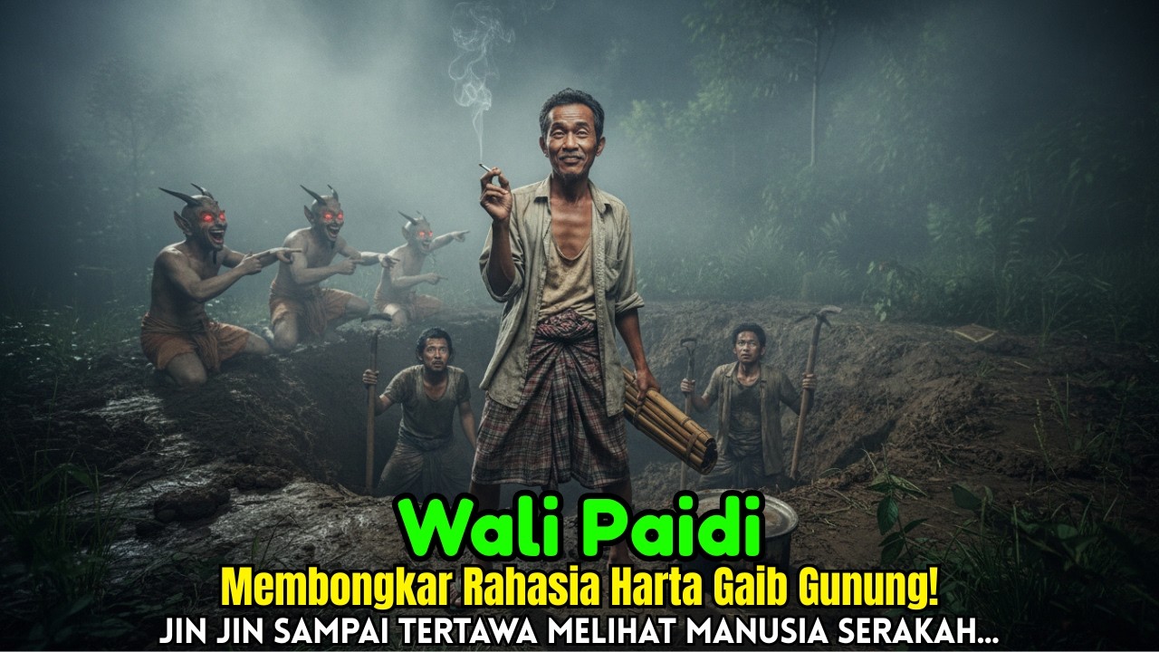 Wali Paidi Membongkar Rahasia Harta Gaib Gunung! Para Jin Sampai Mengadu Karena Manusia Serakah
