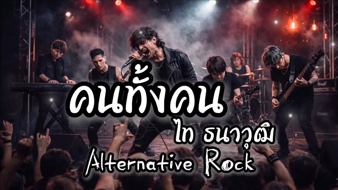 คนทั้งคน - ไท ธนาวุฒิ | Alternative Rock | Cover By KhamP Rock Studio